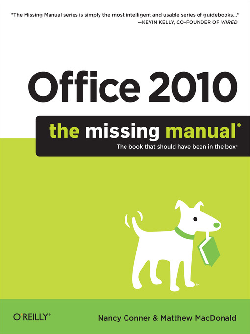 Title details for Office 2010 by Nancy Conner - Available